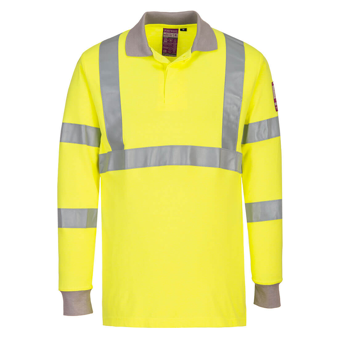 FR Modaflame antistaattinen Hi-Vis pitkähihainen pikeepaita