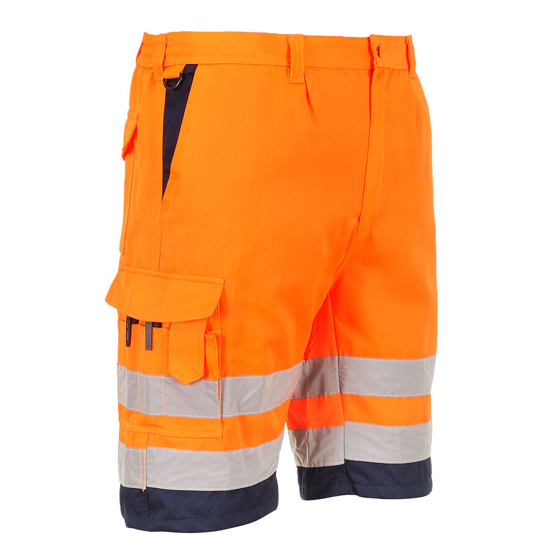HI-Vis kevyet polyesteri puuvilla shortsit-3