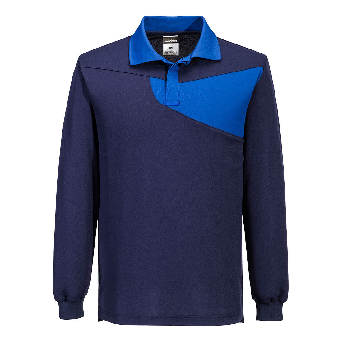 PW2 Pitkähihainen Cotton Comfort-pikeepaita-2