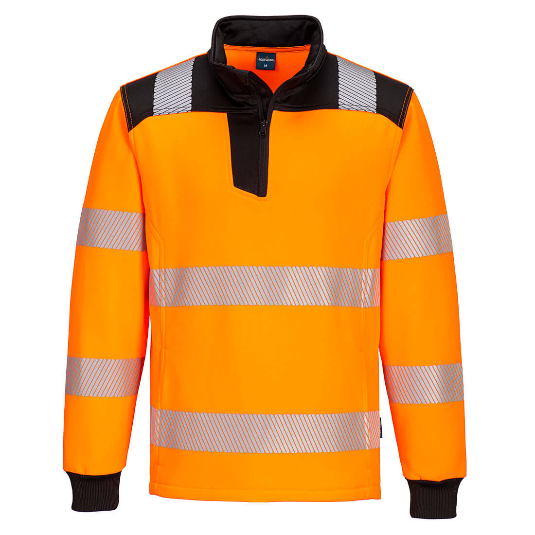 PW3 Hi-Vis 1/4 vetoketju College-pusero-2