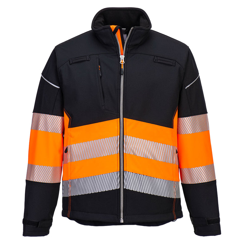 PW3 Hi-Vis Luokka 1 Softshell takki 3L-2