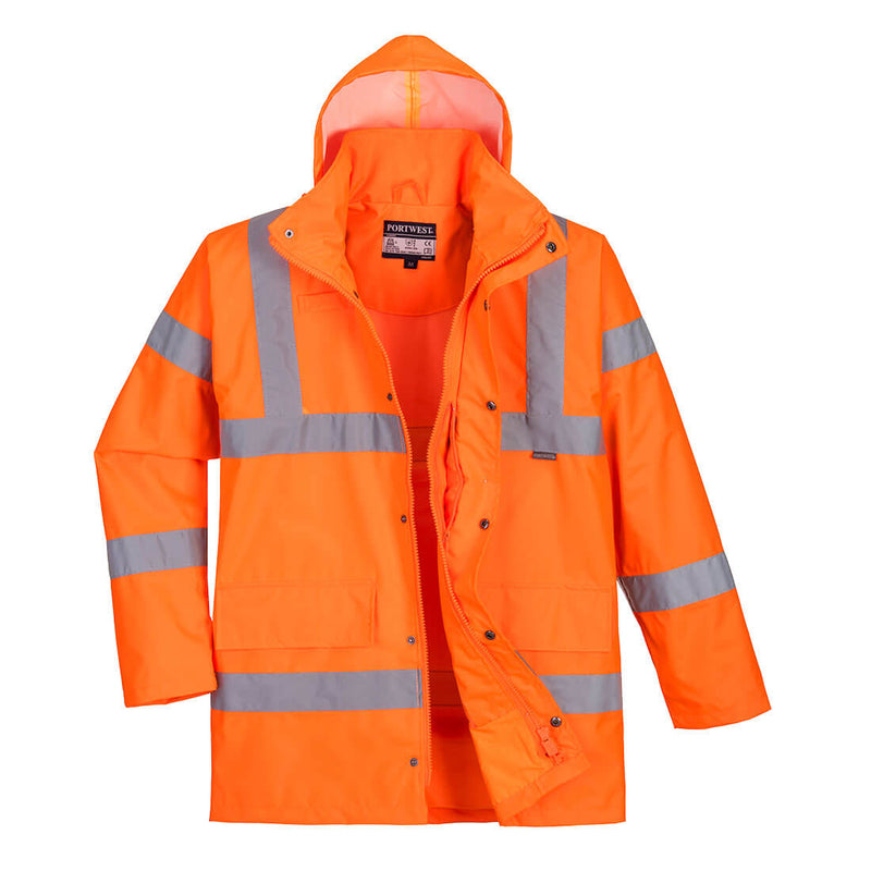 HI-Vis Hengittävä sadetakki-2