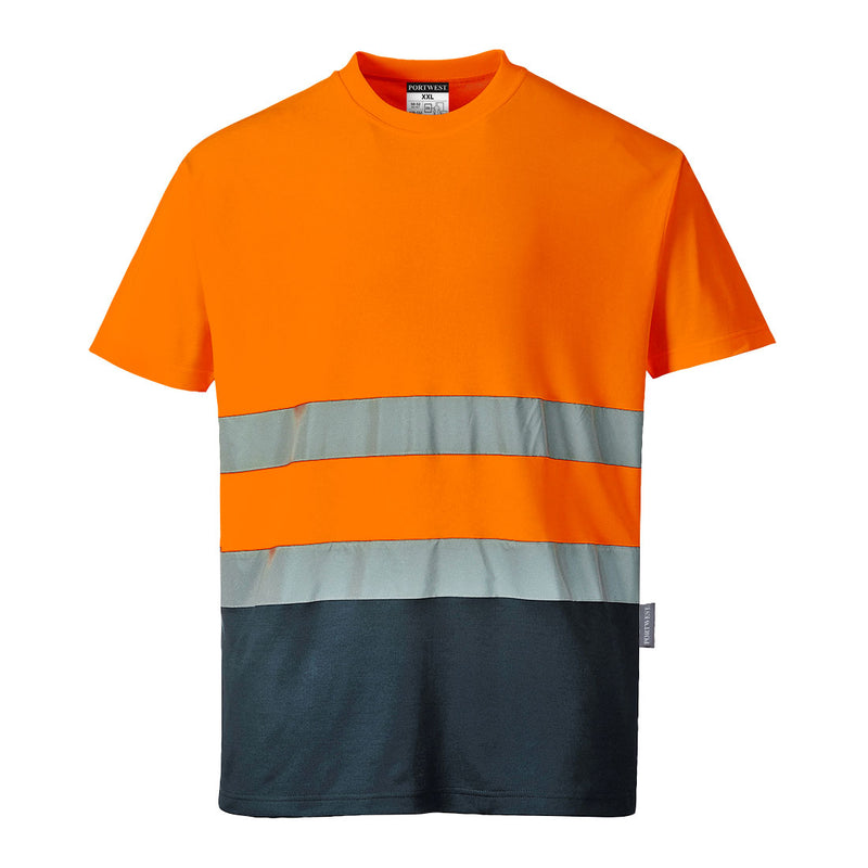 2-sävy Cotton Comfort-t-paita-2