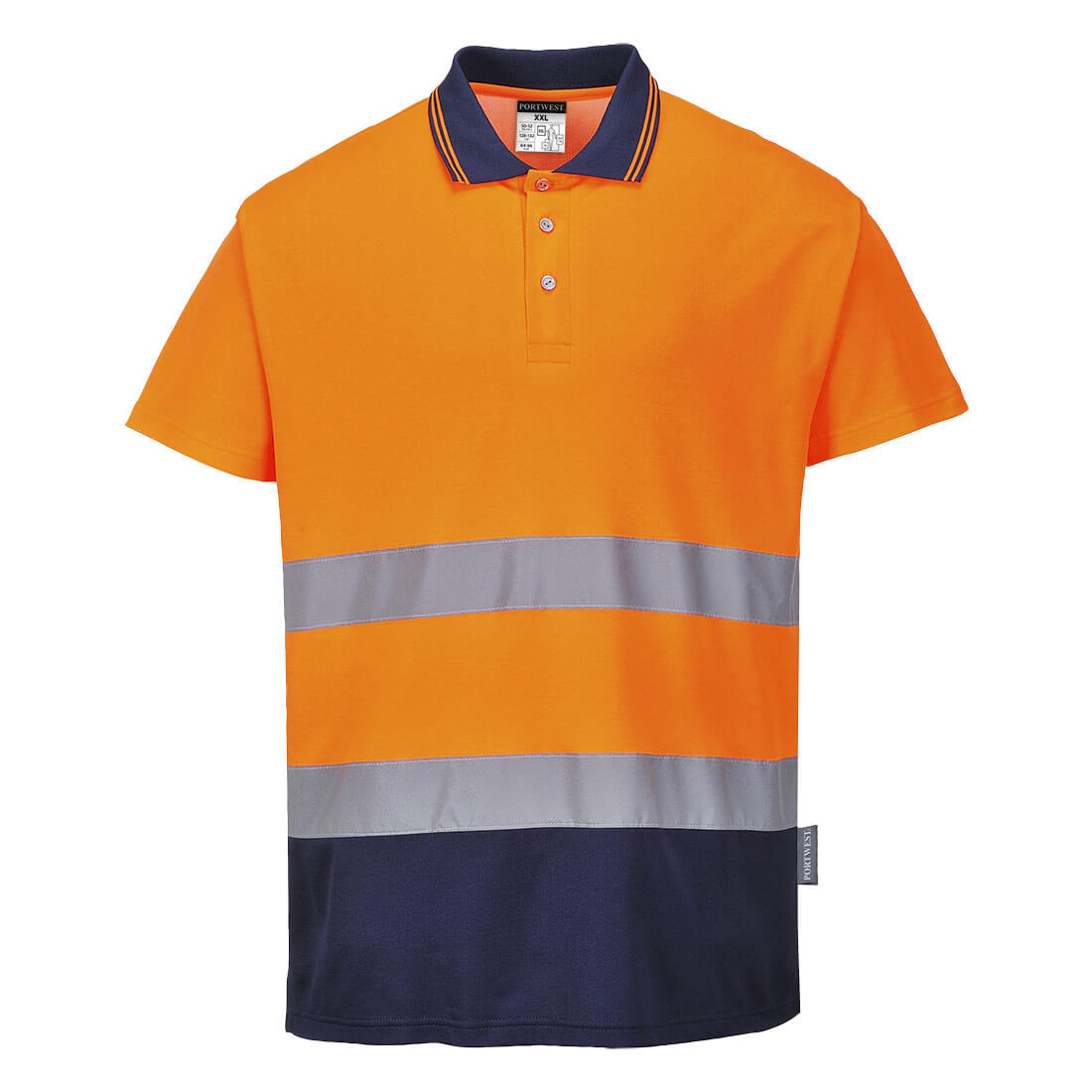 Kaksiväri Cotton Comfort- polo