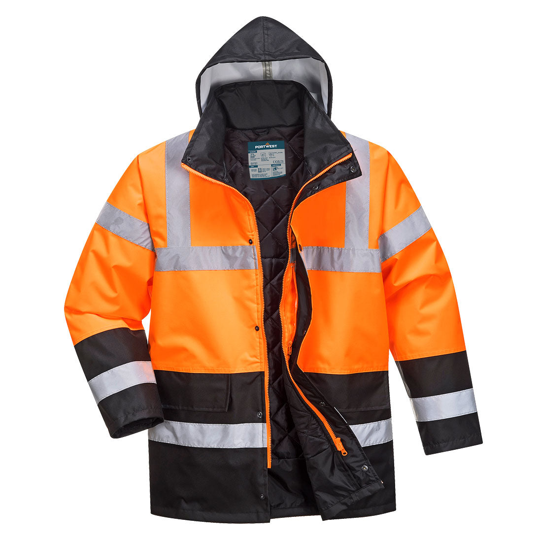 Hi-Vis kaksisävy Traffic-takki-3