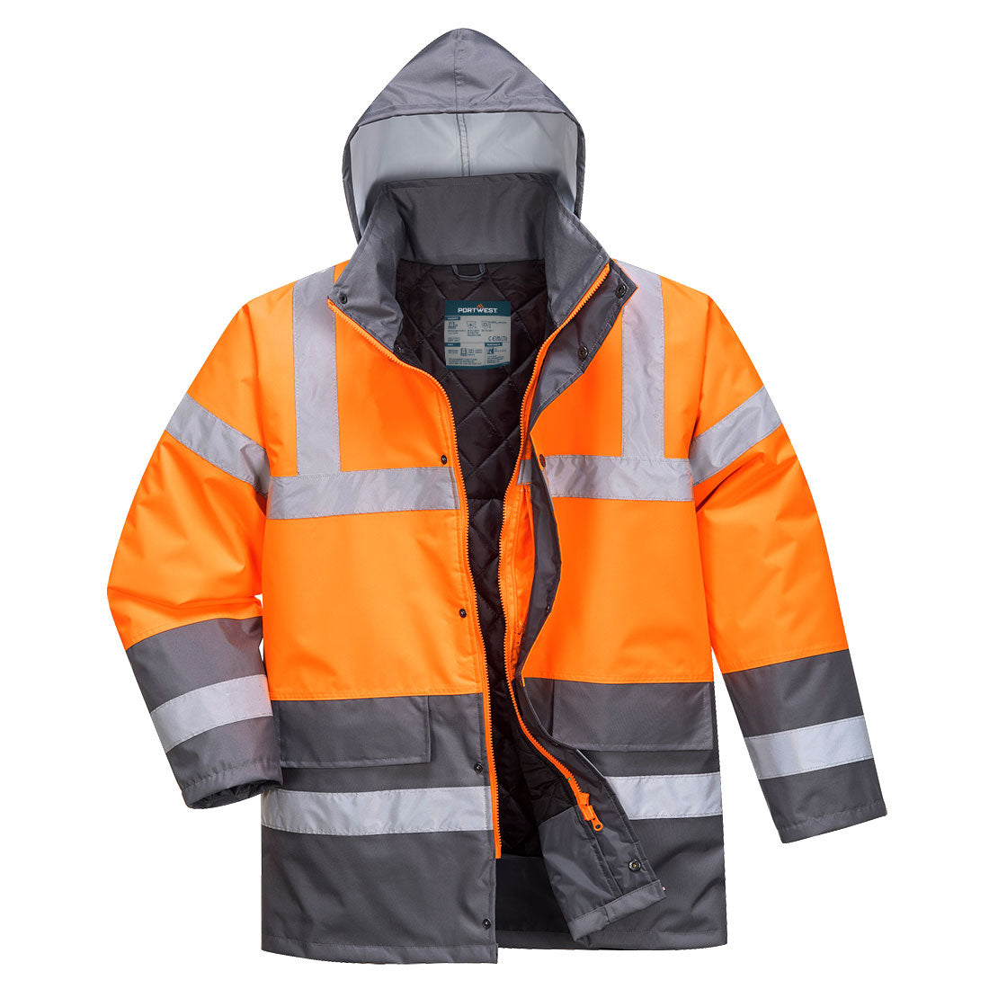 Hi-Vis kaksisävy Traffic-takki-2