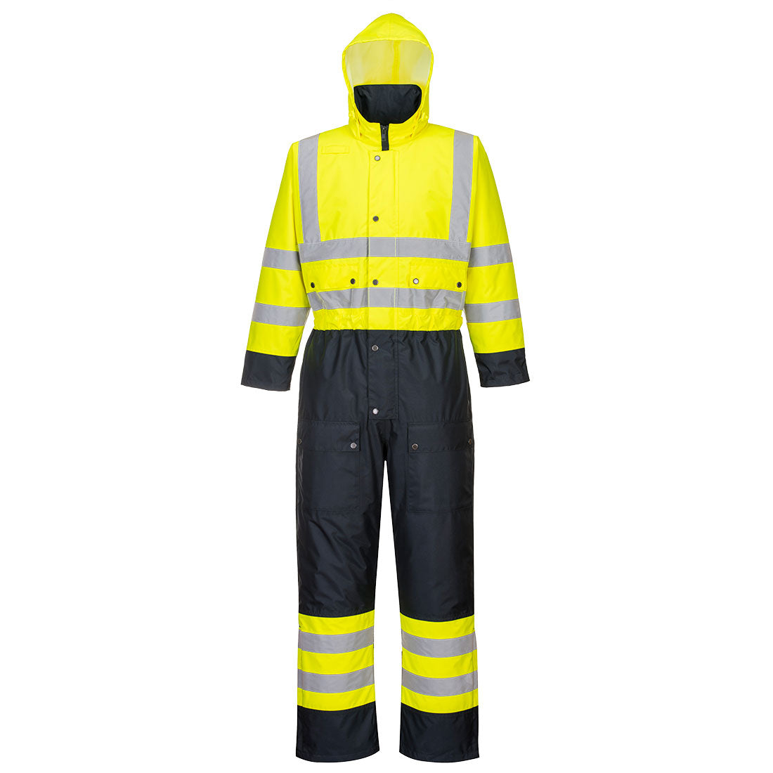 Hi-Vis Vuorelliset haalarit - Kontrastiväritys-2