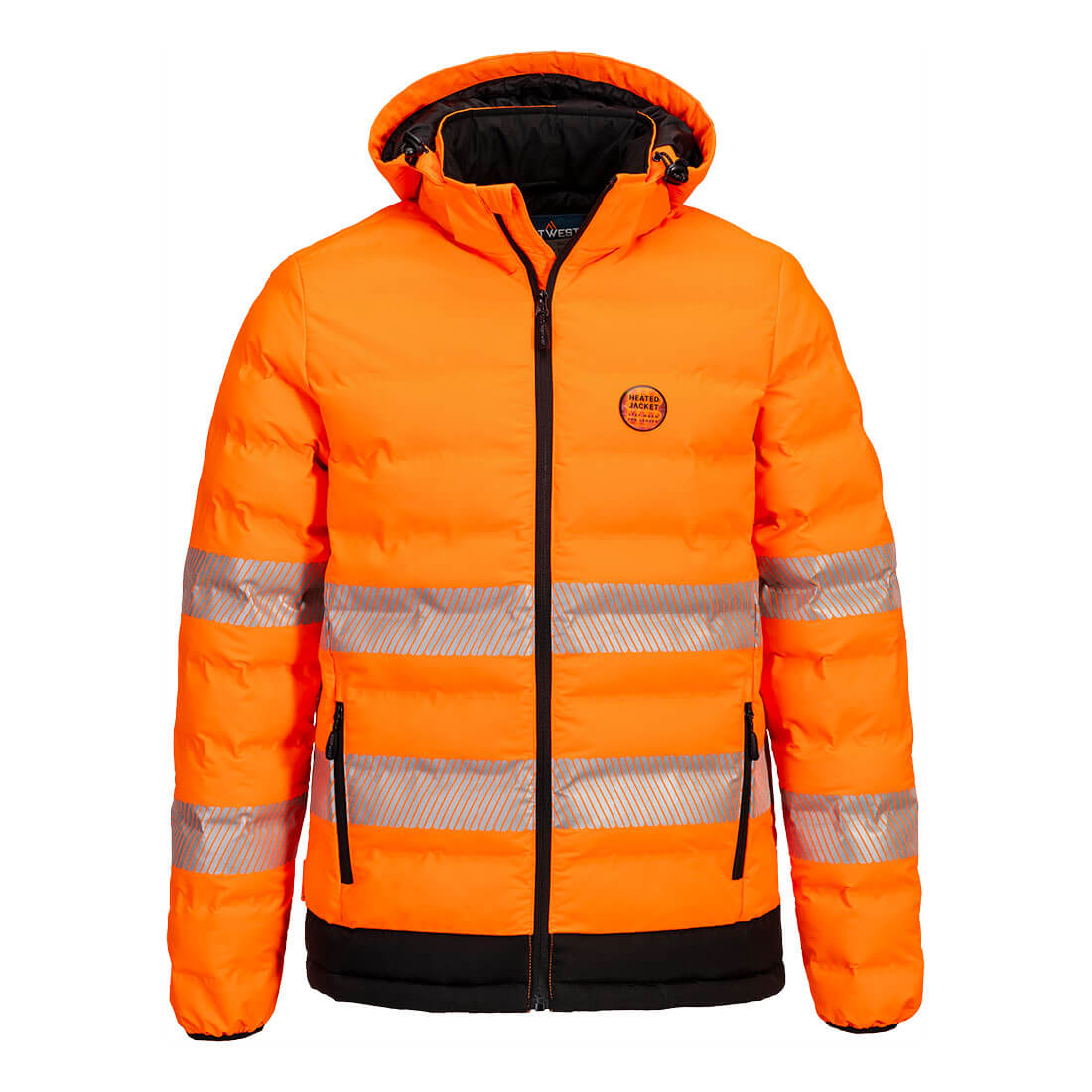 Hi-Vis Ultrasonic lämmitettävä kevyttoppatakki-2