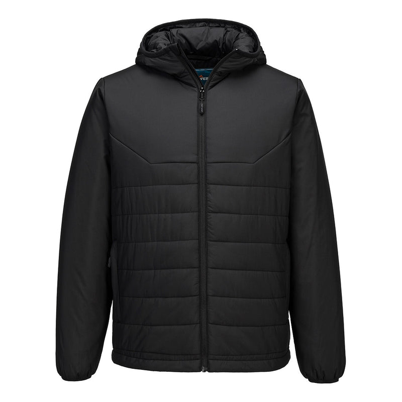 Hooded Insulated Baffle Jacket-2