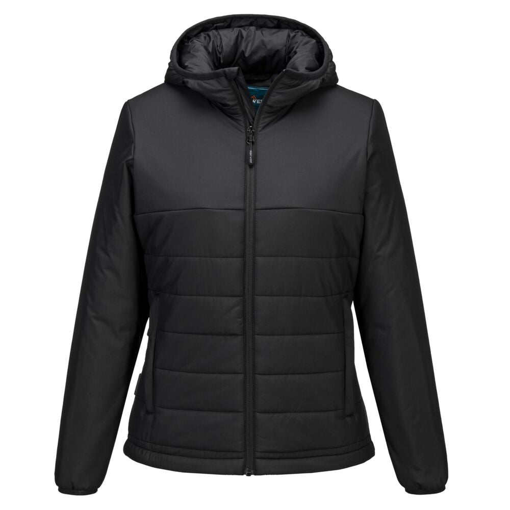 Women's Hooded Baffle Jacket-2