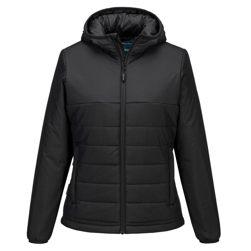 Women's Hooded Baffle Jacket-2