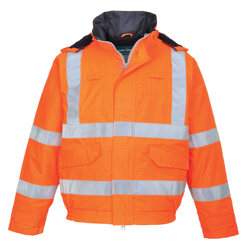 Bizflame Hi-Vis palosuojattu Talvi-Bomber-takki-2