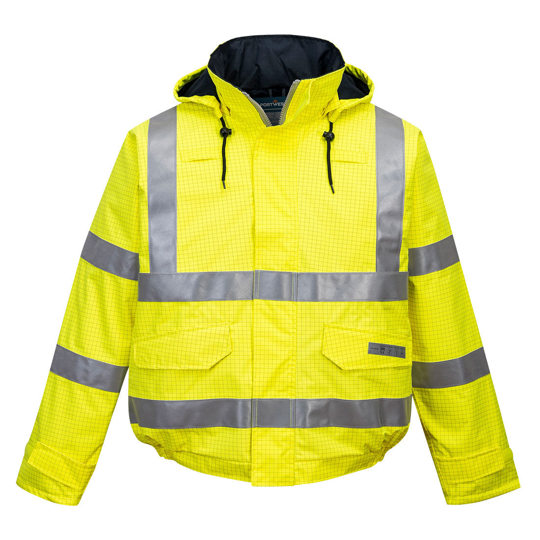 Bizflame Hi-Vis palosuojattu Talvi-Bomber-takki