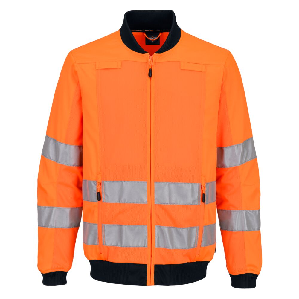 Hi-Vis Work Mesh Panel Jacket-2