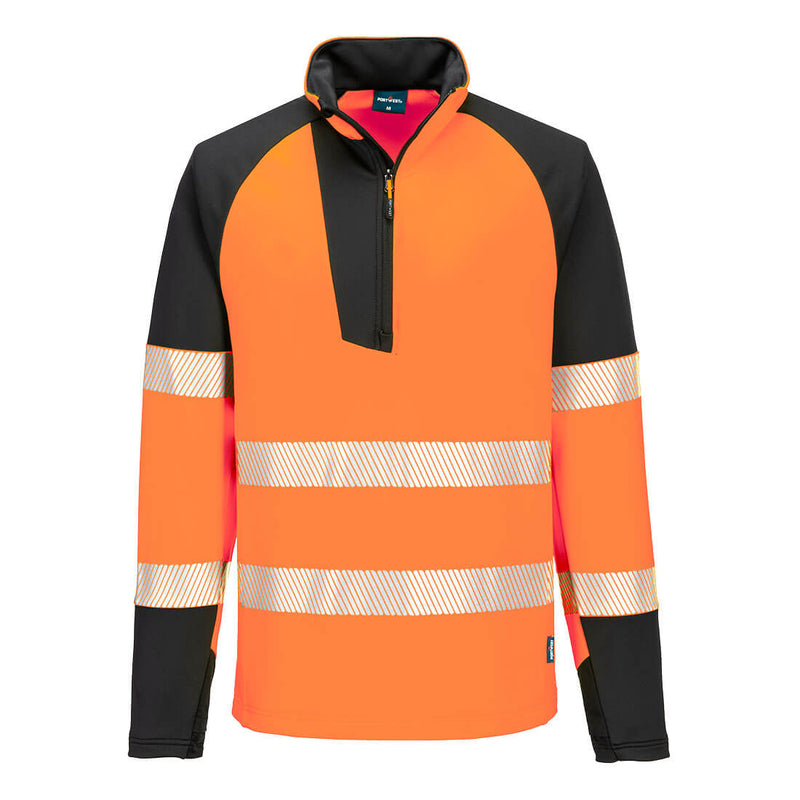 PW3 Hi-Vis 1/4 vetoketju College-pusero-2