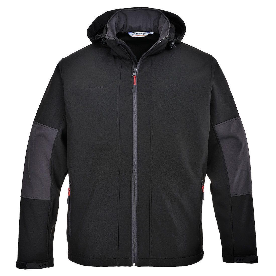 Softshell-takki hupulla 3L