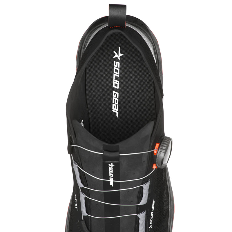 Solid Gear Revo 3 Air Low, musta/tumma oranssi – yksityiskohta