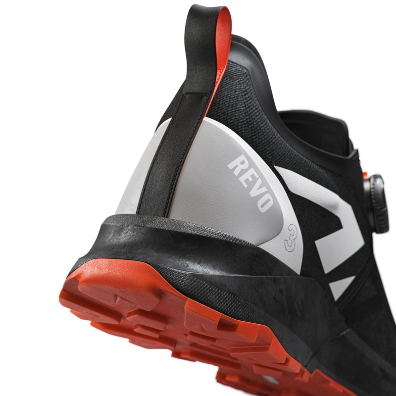 Solid Gear Revo 3 Air Low, musta/tumma oranssi – yksityiskohta
