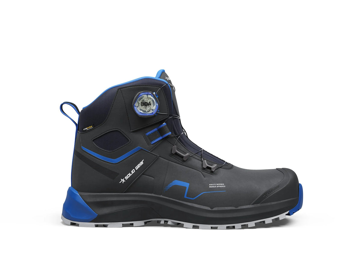 Solid Gear Sonar Blue Mid – sivukuva oikealta