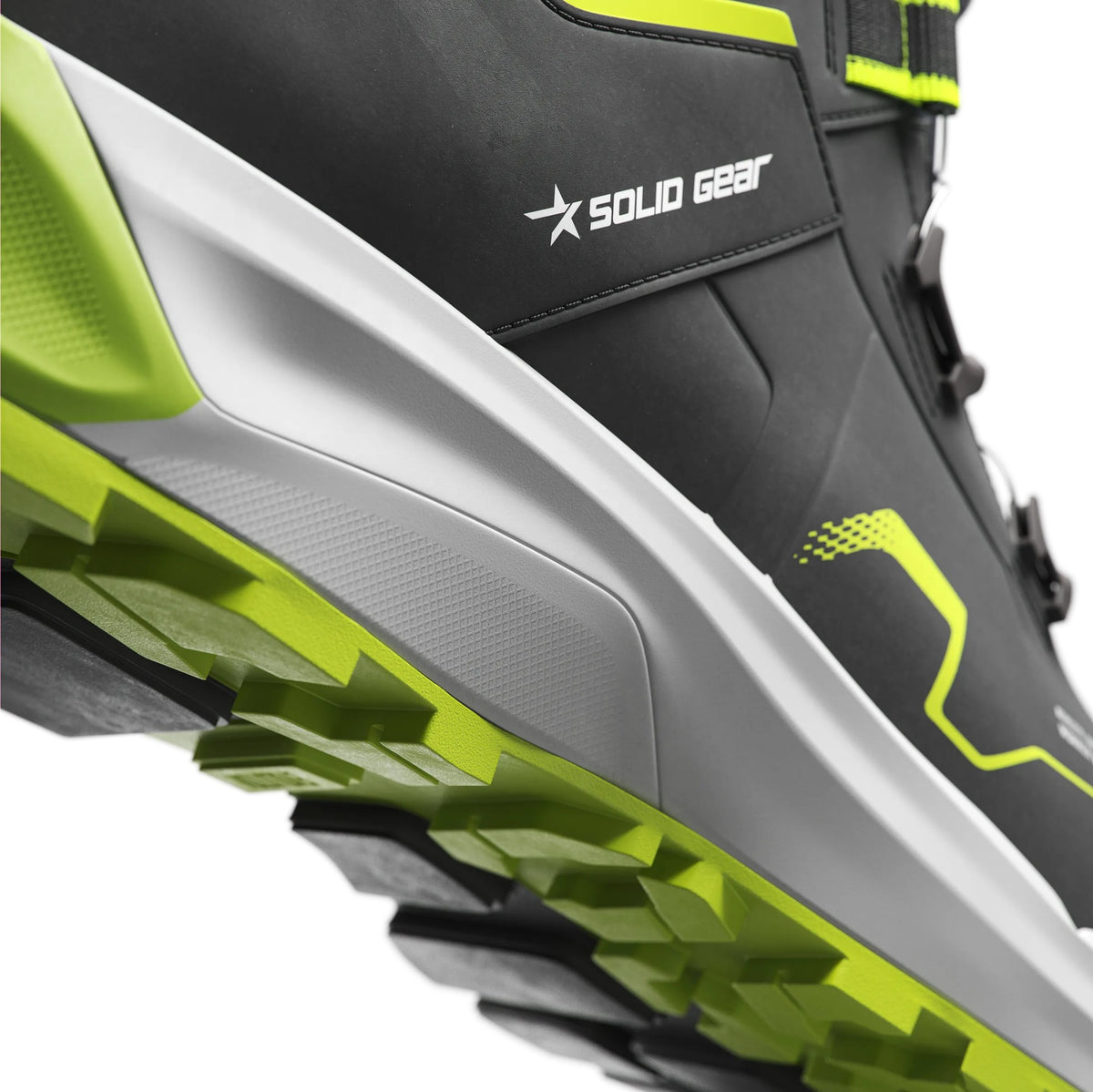 Solid Gear Sonar Green Mid – yksityiskohta