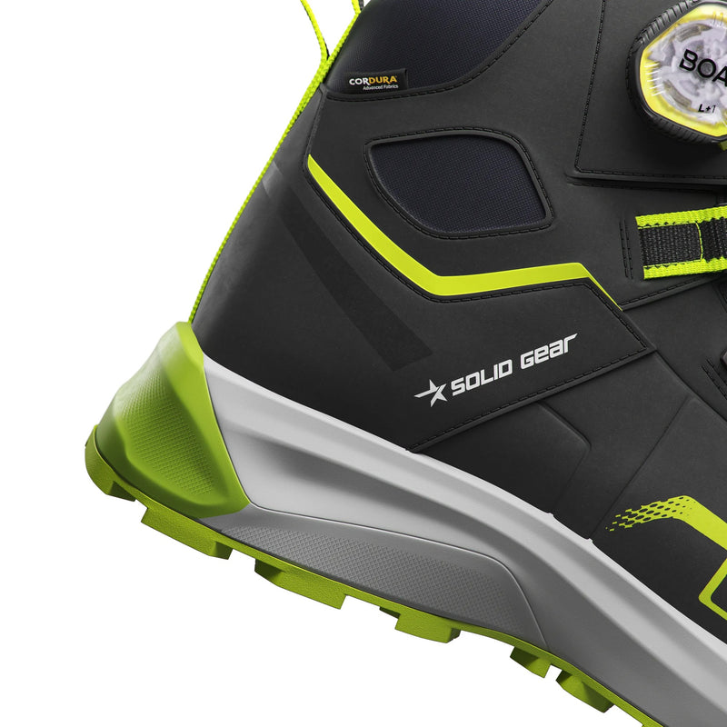 Solid Gear Sonar Green Mid – yksityiskohta
